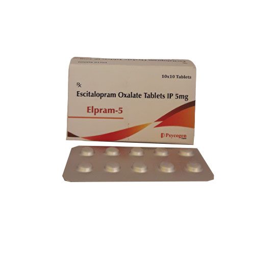 ESCITALOPRAM TB 5MG 1000