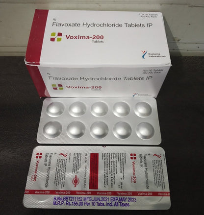 FLAVOXATE HCL TB 100MG 100