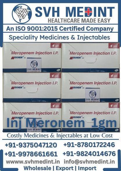 MEROPENEM PR 500MG 10