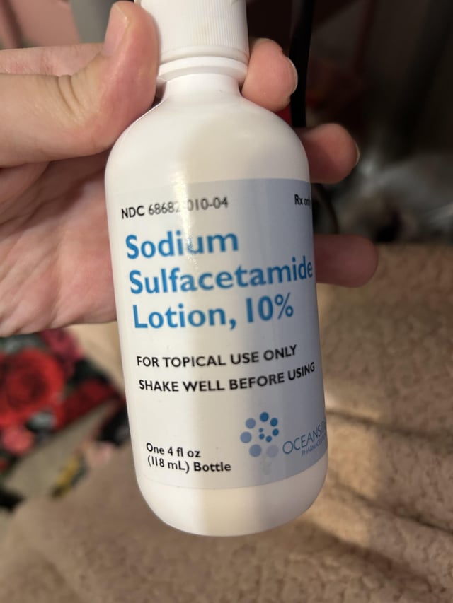 SODIUM SULFACETAMIDE LQ 10% 473ML