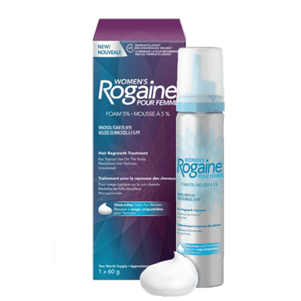 ROGAINE WOMEN 5% FOAM 4MONTH 2X2.11OZ
