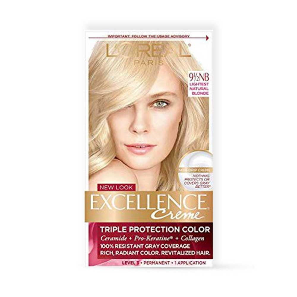 Loreal Excel Creme Color #10 Lightest Nat. Blonde 1.74oz