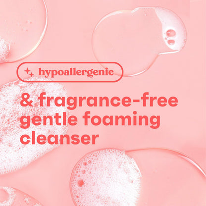 Clean & Clear Cleanser Foaming 8oz Oil-Free (Essentials)