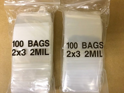 BAG ZIP BG 2M 3X3N 1000