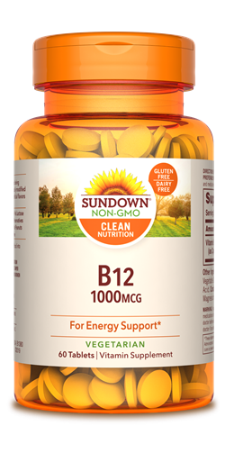 VIT B12 6000MCG TABLET 60CT SUNDWN