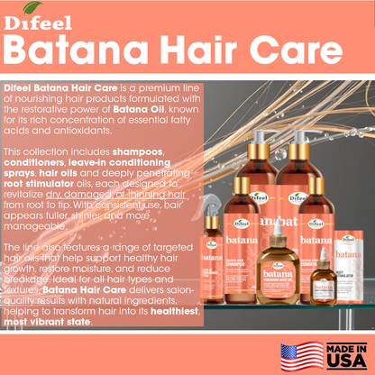 DIFEEL HAIR OIL BATANA    2.5OZ