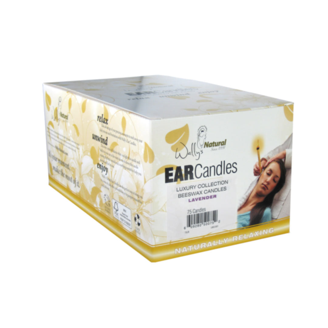 WALLY'S LAVENDER BEESWAX EAR CANDLE 2CT