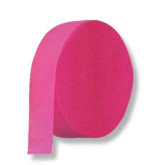 CREPE STREAMERS PASTEL PINK