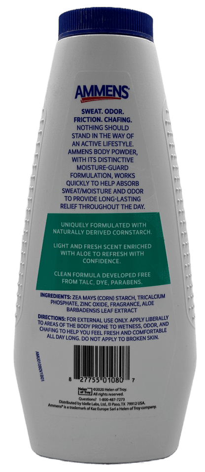 Ammens Body Powder Shower Fresh Talc Free 11oz