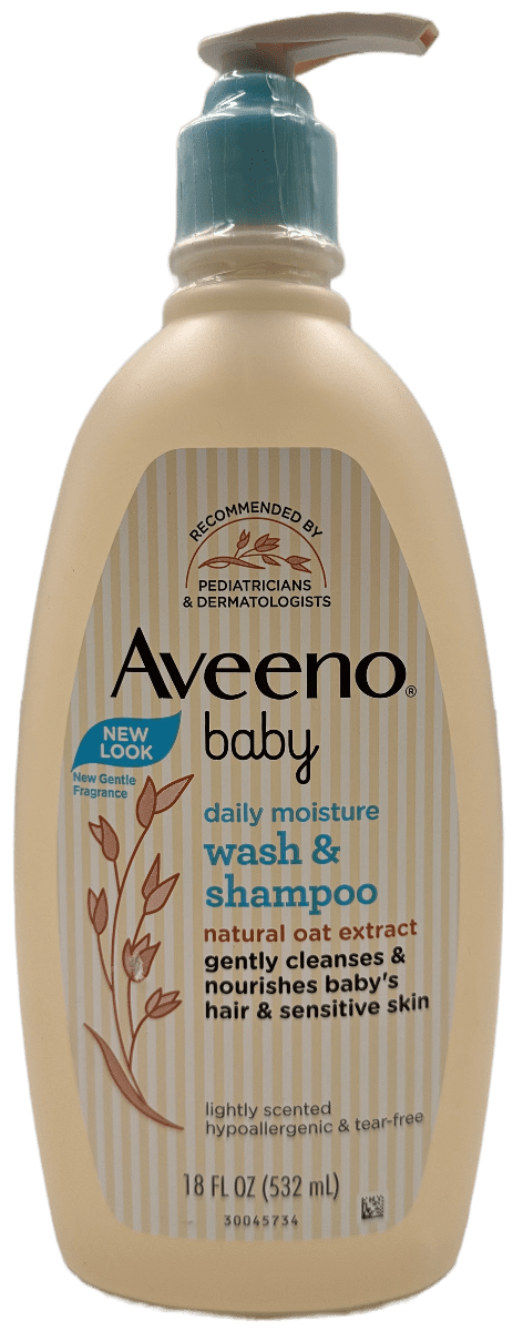 Aveeno Baby Wash & Shampoo Daily Moisture 33oz Oat Extrct