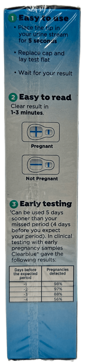 Clearblue Pregnancy Test Rapid Detection 2 Tests