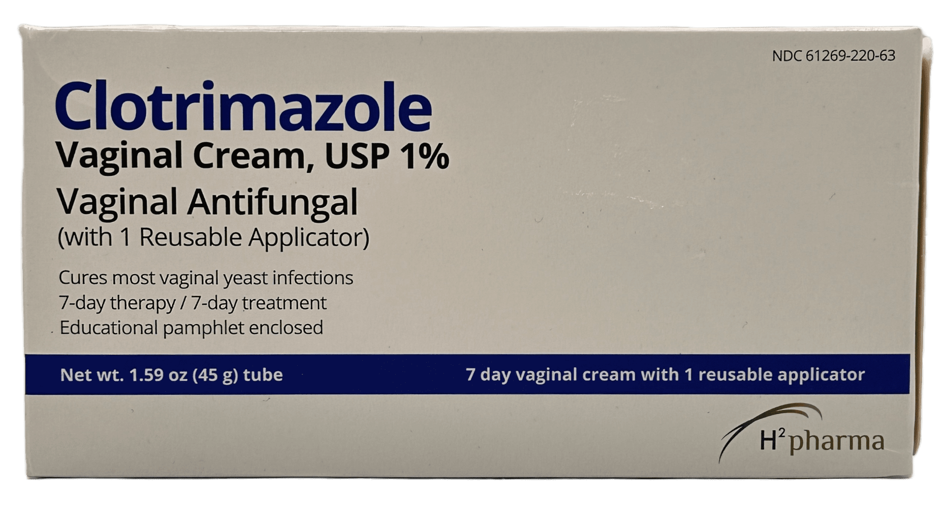 CLOTRIMAZOLE 1% VAGINAL CRM 45 GM