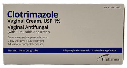 CLOTRIMAZOLE 1% VAGINAL CRM 45 GM