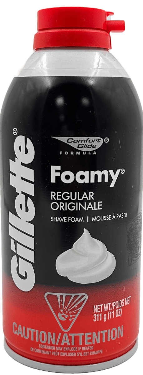 Gillette Foamy Shave Foam Regular 11oz