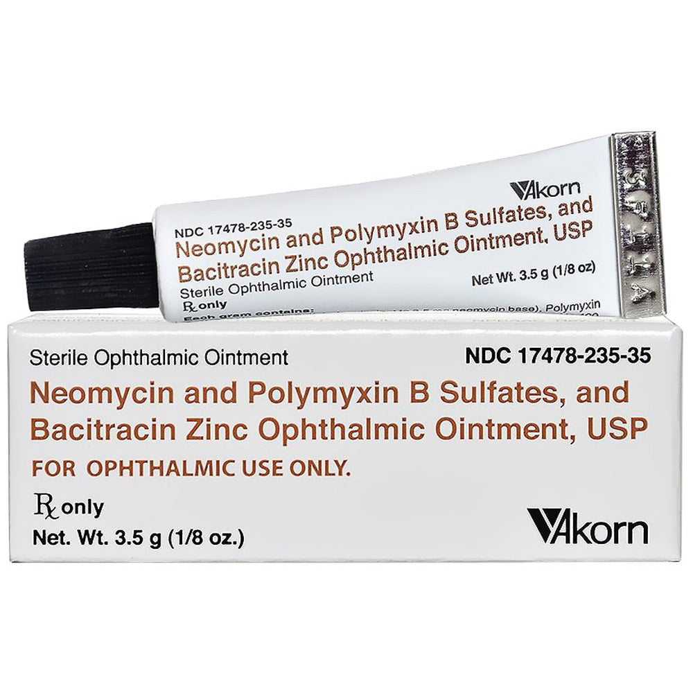 BACITRACIN/POLYMYXIN  OI  3.5GM