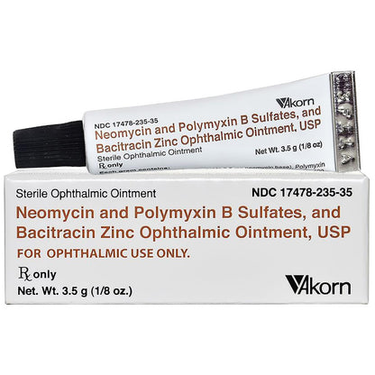 BACITRACIN/POLYMYXIN  OI  3.5GM