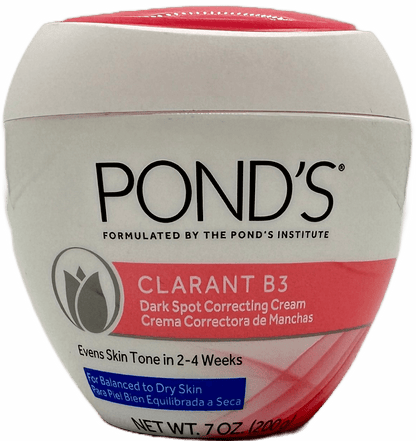Ponds Clarant B3 Dark Spot Correcting Cream 7oz Jar