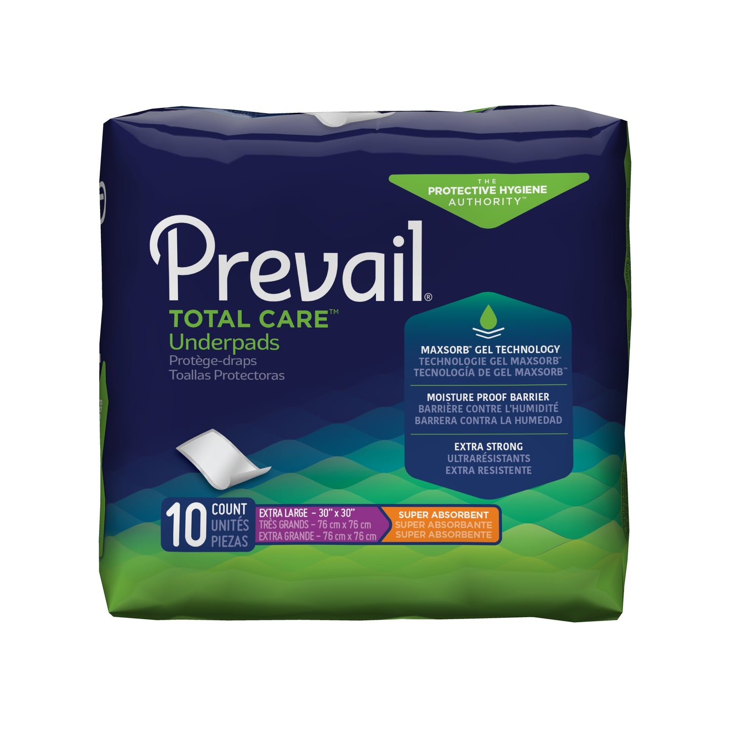 PREVAIL UNDERPADS 23X36 6X25 CT