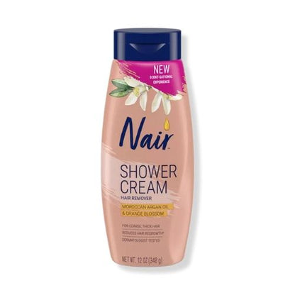 Nair Hair Remover Shower Cream Moroccan Argan Oil 13oz