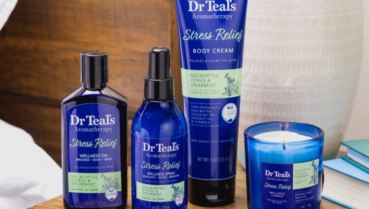 Dr Teals Aromatherapy Body Scrub Sleep 16oz Jar