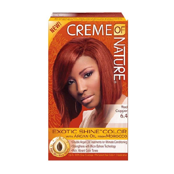 Creme Of Nature Color #6.4 Red Copper Exotic Shine
