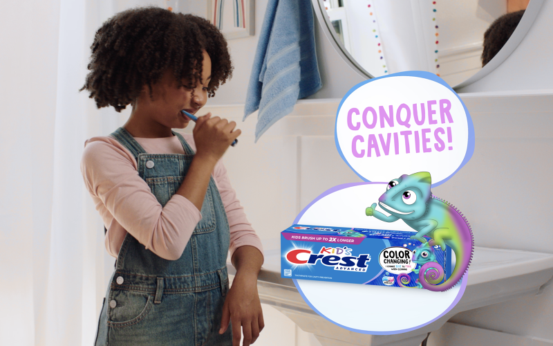 Crest Toothpaste 4.2oz Kids Color Changing
