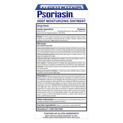 PSORIASIN DEEP MOISTURIZING ONT 4.2OZ