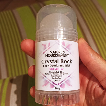 Crystal Deodorant Rock 5oz Unscented 24Hr