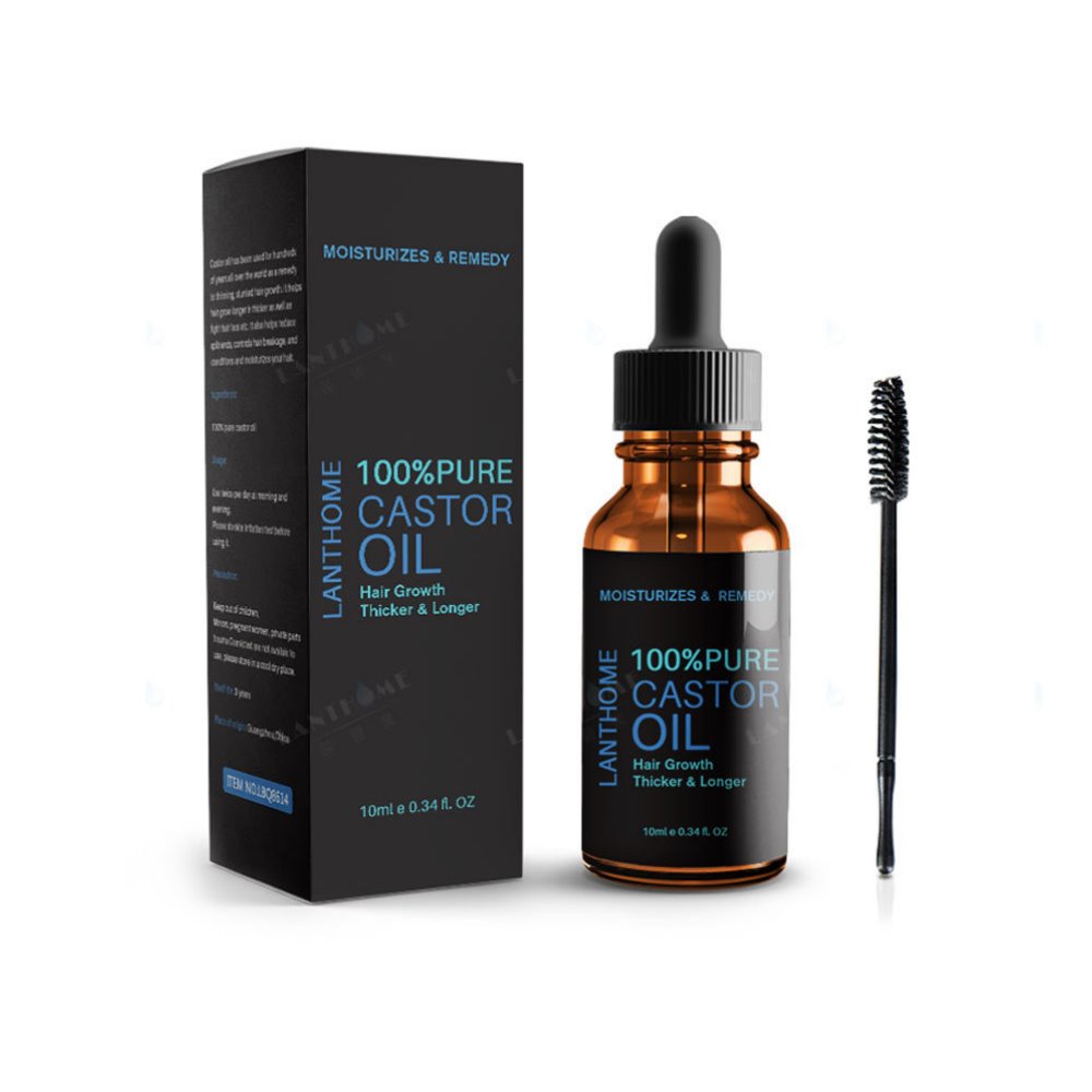 U/H CASTOR OIL HAIR SERUM    4Z