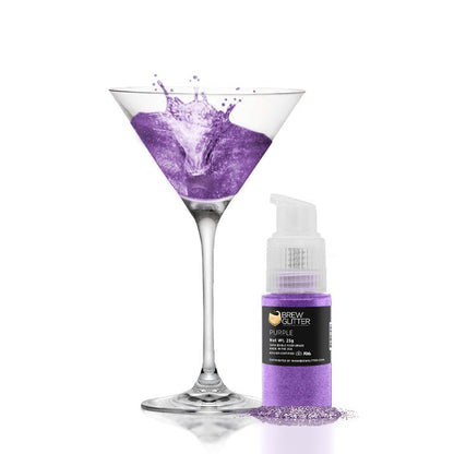 AUSSIE GLITTER SPRAY PURPLE3.4Z