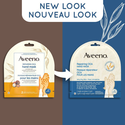 Aveeno Repairing Cica Hand Mask (6in)