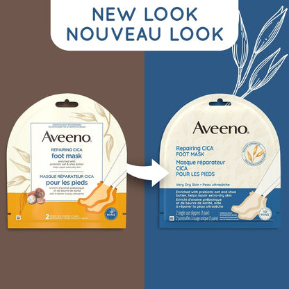 Aveeno Repairing Cica Foot Mask (6in)
