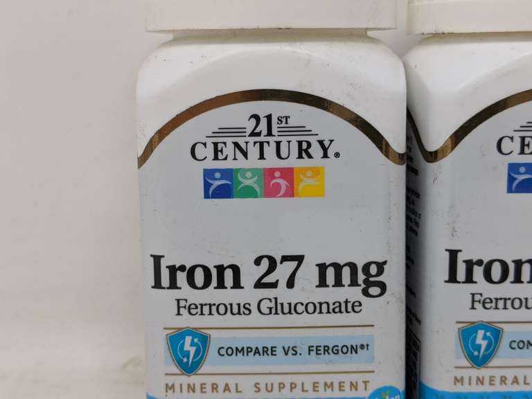 IRON GLUCONATE 27 MG TABLET 100CT WINDML