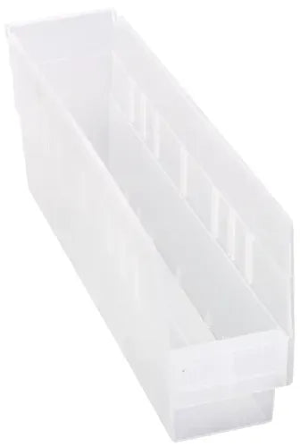 CLEAR ECONOMY SHELF BIN QSB101CL DS