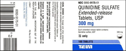 QUINIDINE SULF TB 200MG 30