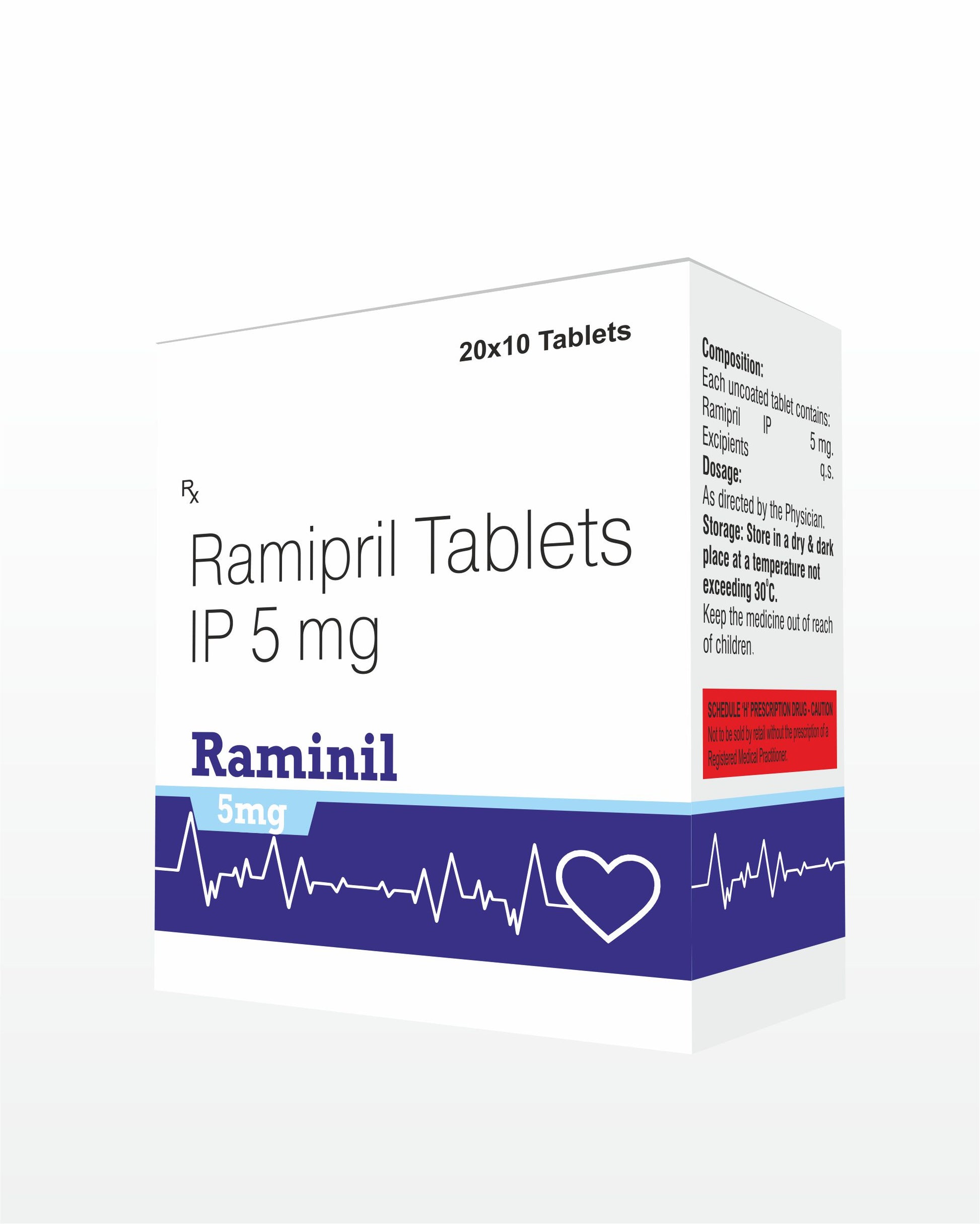 RAMIPRIL CP 5MG 100