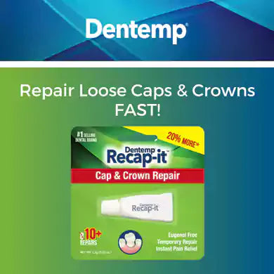 DENTEMP RECAP-IT LOOSE CAP REPAIR 1 GM
