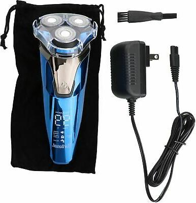 Barbasol Shaver Rotary With Pop-Up Trimmer Rechargeable