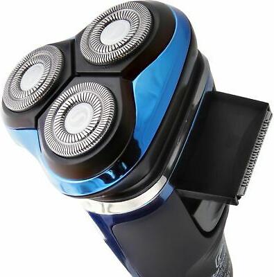 Barbasol Shaver Rotary With Pop-Up Trimmer Rechargeable
