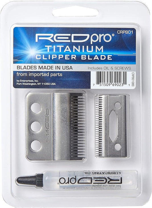 Kiss Red Pro Titanium Clipper Blade