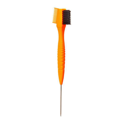 Kiss Red Pro Brush Edge Boar Fixer With Pintail 48 Count