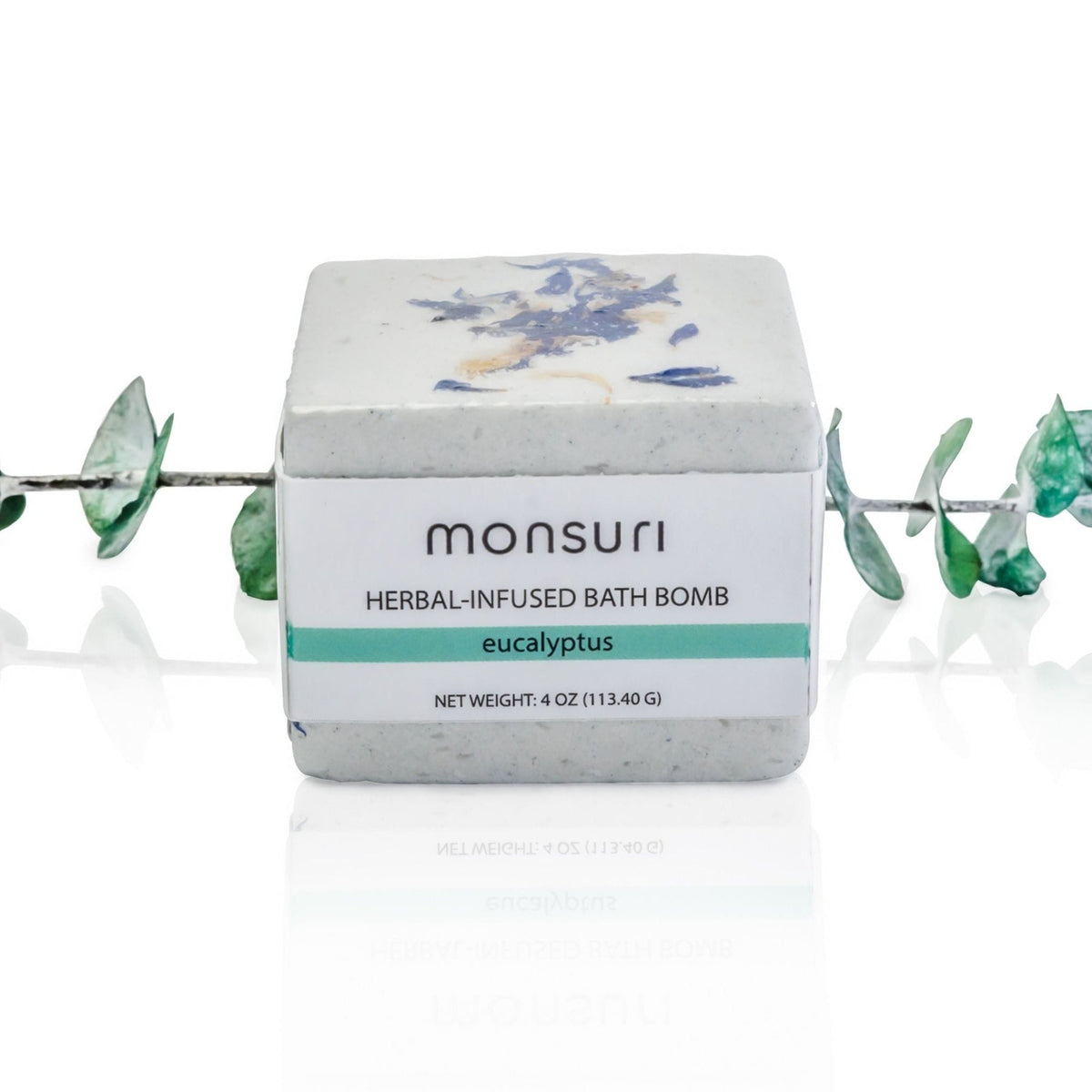 MOM BOMB BATH SALTS,EUCALYPTUS RSE