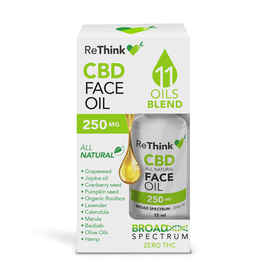 RETHINK CBD FACE OIL NATRL 15ML