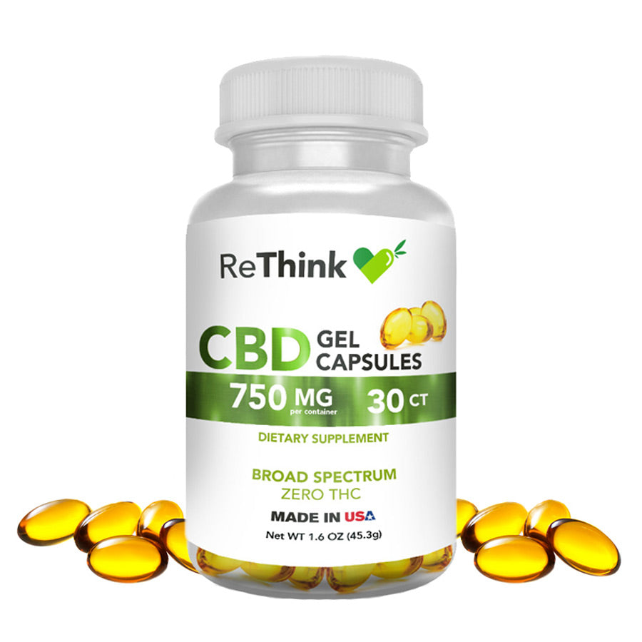 RETHINK CBD GEL CAPS 4CT   DL20
