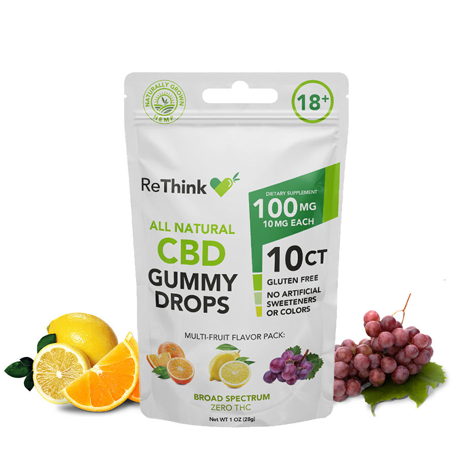 RETHINK CBD GUMMY DROPS    DL10