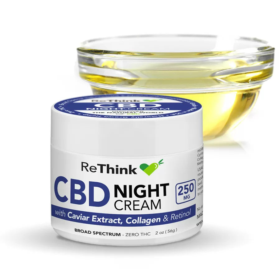 RETHINK CBD FACE NIGHT CREAM 2Z