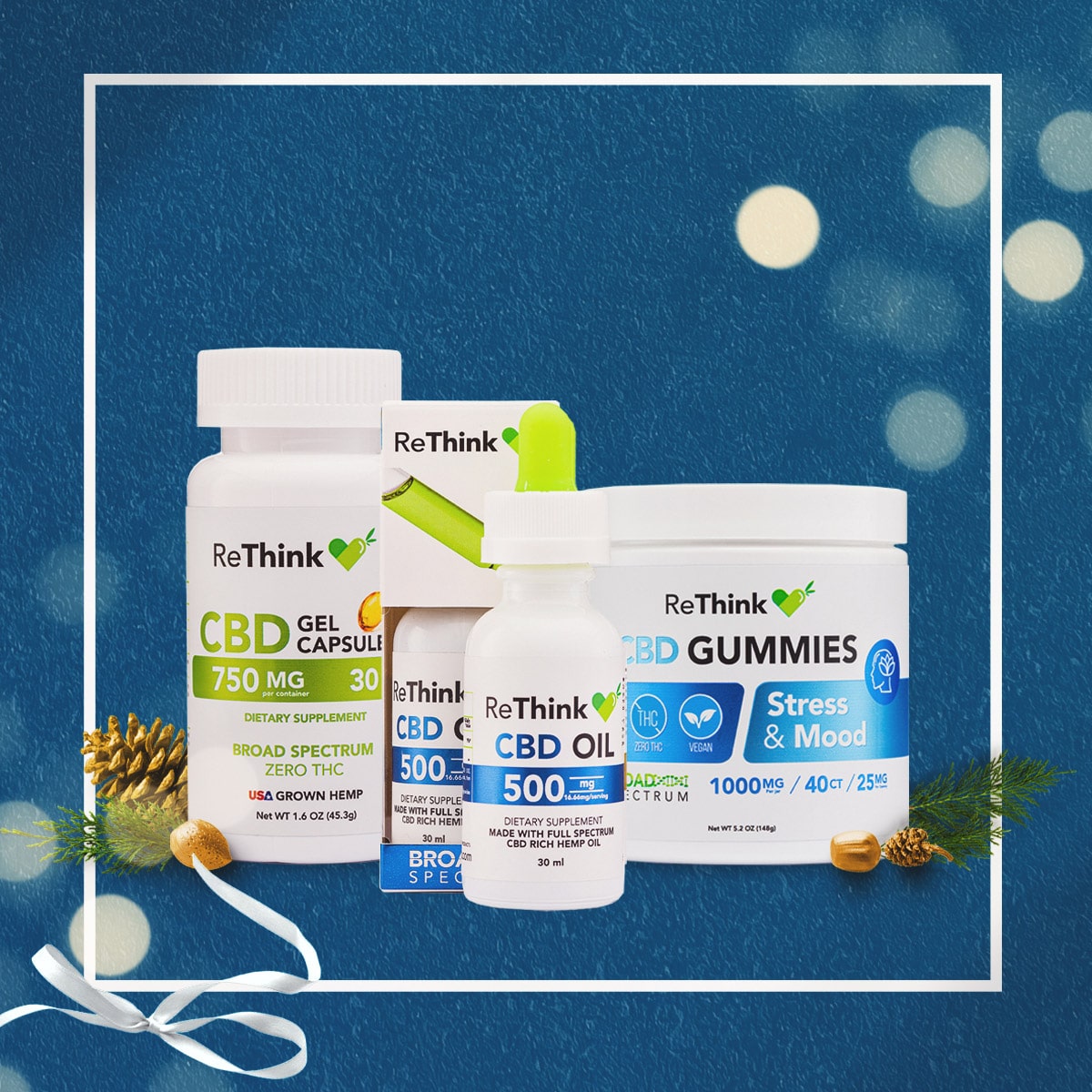 RETHINK CBD SPRY STRES/MOOD 50M