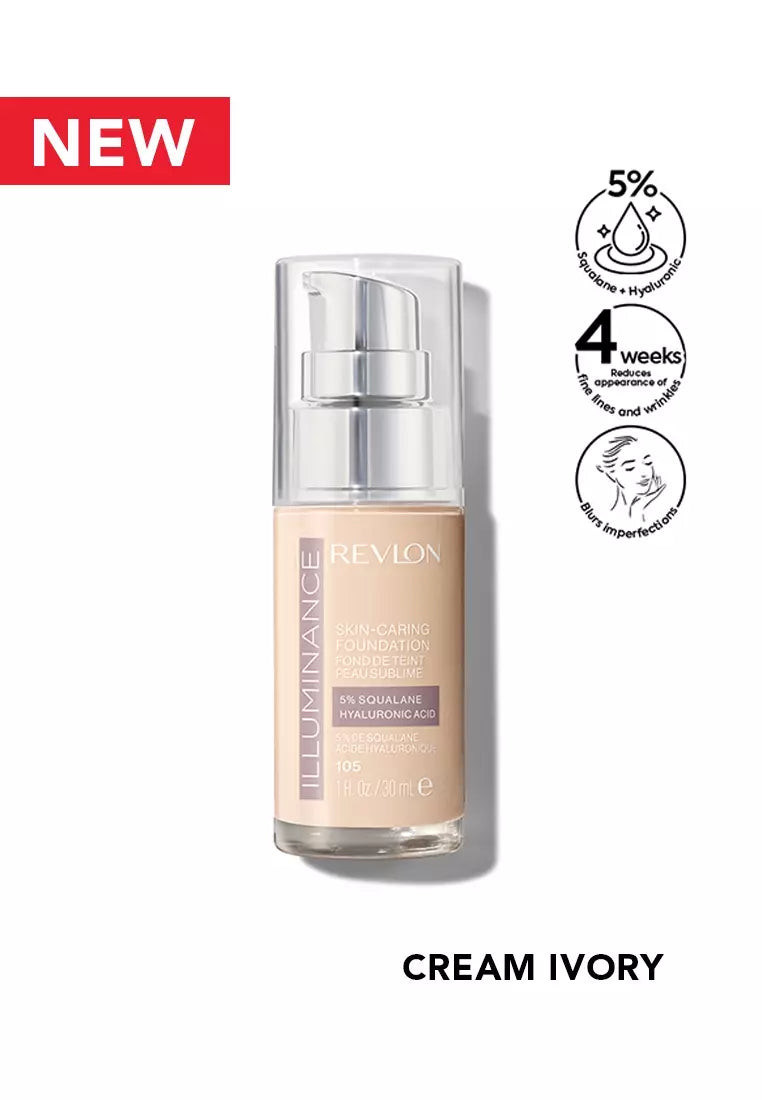 REVLON Illuminance Skin-Caring Foundation - 105 Cream Ivory