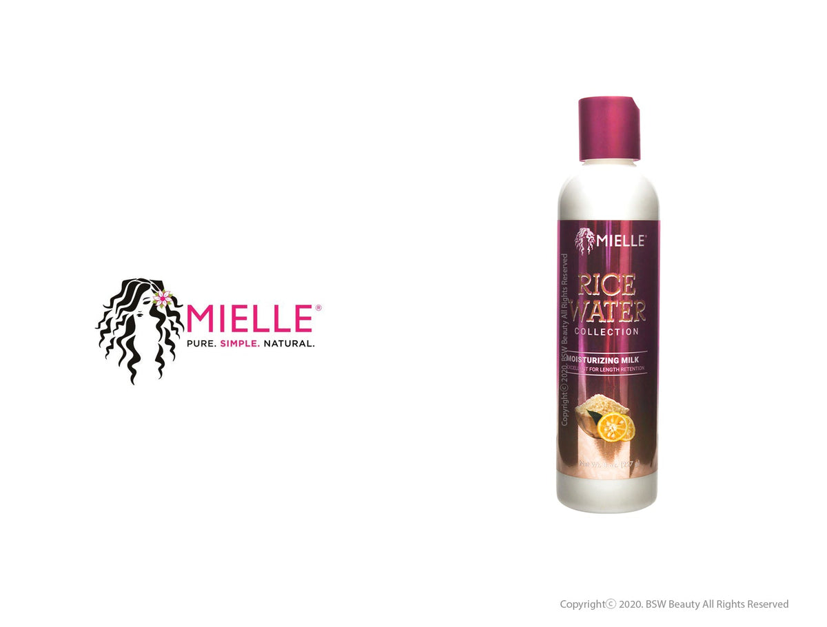 MIELLE Rice Water Moisturizing Milk, 8 oz