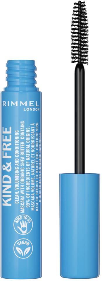 RIMMEL LONDON Rimmel Kind & Free Cosmetics Volume Mascara Brown Black 002